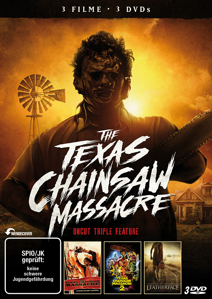 Texas Chainsaw Massacre Uncut Triple-Feature (3Discs)