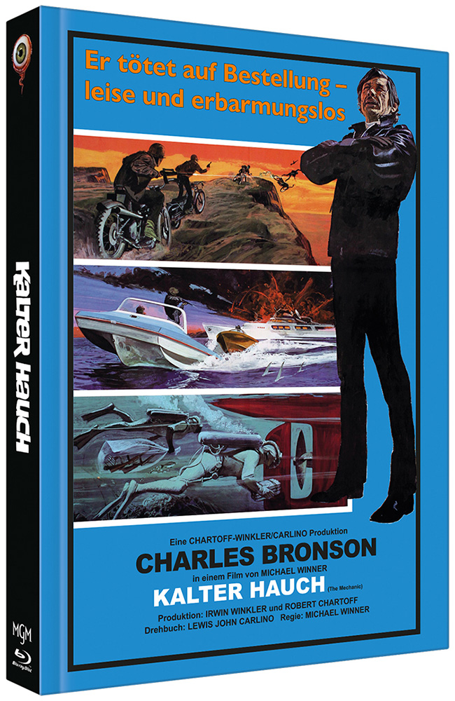 Kalter Hauch - The Mechanic - Cover B - Mediabook (Blu-Ray+DVD) - Limited Edition Kalter Hauch - The Mechanic - Cover B - Mediabook (Blu-Ray+DVD) - Limited Edition