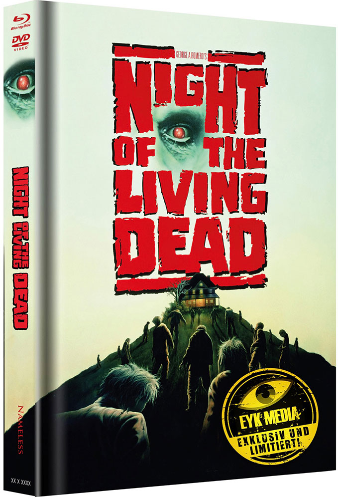 Night Of The Living Dead (1990) (Blu-Ray+DVD) - Cover I - Mediabook (Wattiert) - Limited 500 Edition Night Of The Living Dead (1990) (Blu-Ray+DVD) - Cover I - Mediabook (Wattiert) - Limited 500 Edition
