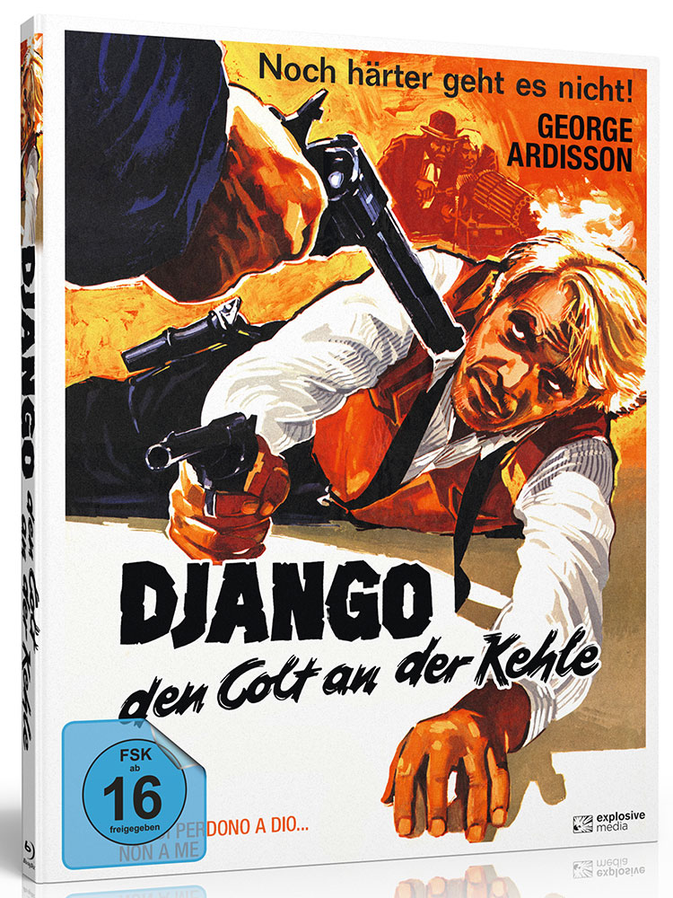 Django - Den Colt an der Kehle (Blu-Ray+DVD) - Cover A - Mediabook - 4K Remastered Django - Den Colt an der Kehle (Blu-Ray+DVD) - Cover A - Mediabook - 4K Remastered