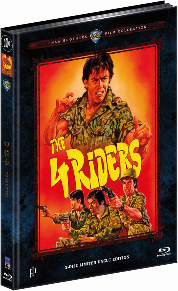 Four Riders - Cover A - Mediabook (Blu-Ray+DVD) - Limited 333 Edition - Uncut