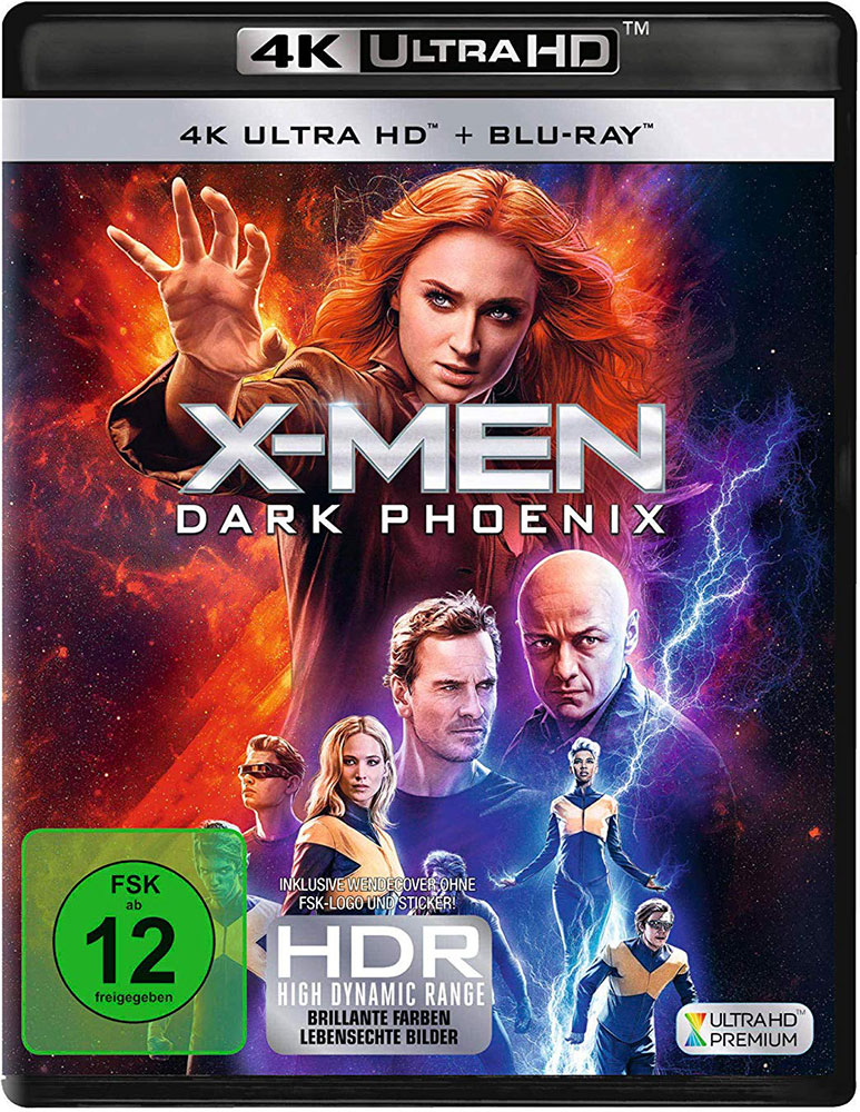 X-Men - Dark Phoenix (4K UHD+Blu-Ray)