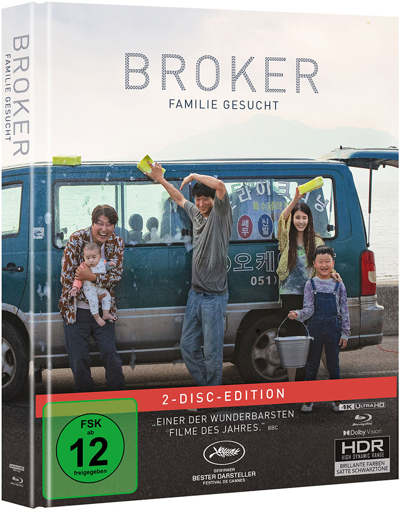 Broker - Familie gesucht - Mediabook (4K-UHD+Blu-Ray) - Limited Edition Broker - Familie gesucht - Mediabook (4K-UHD+Blu-Ray) - Limited Edition