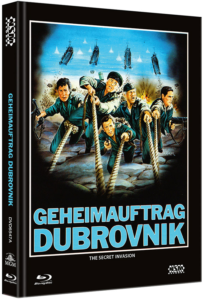 Geheimauftrag Dubrovnik (Blu-Ray+DVD) - Cover A - Mediabook - Limited 111 Edition