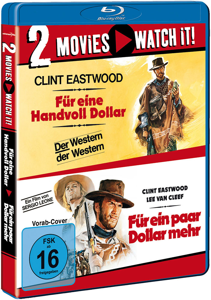 Für eine Handvoll Dollar / Für ein paar Dollar mehr (Blu-Ray) (2Discs)