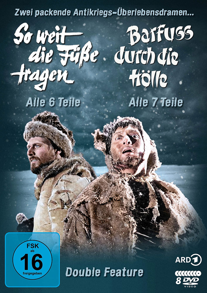 So weit die Füße tragen / Barfuß durch die Hölle (s/w) (8DVD) - Double Feature - Special Edition