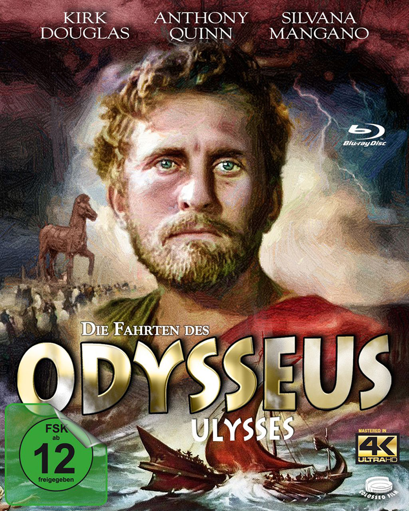 Die Fahrten des Odysseus (Ulysses) (Blu-Ray+DVD) - 4K Remastered