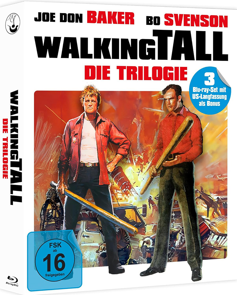 Walking Tall 1-3 (Blu-Ray) (3Discs) - Digipak - Limited Edition