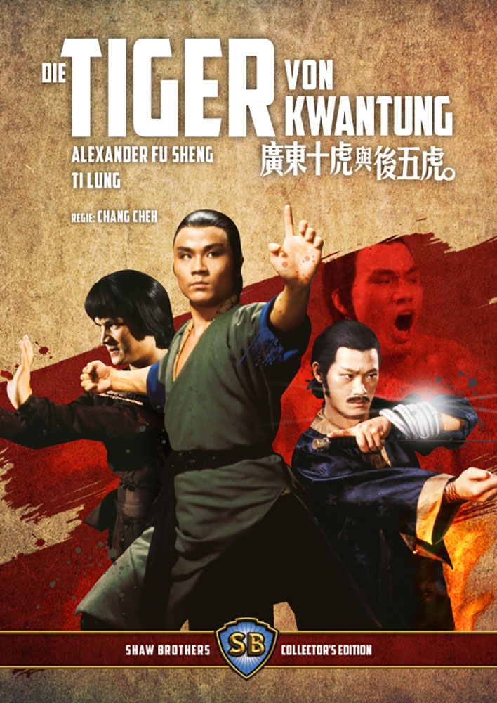 Die Tiger von Kwantung (Blu-Ray) - Shaw Brothers Collection 10 - Uncut