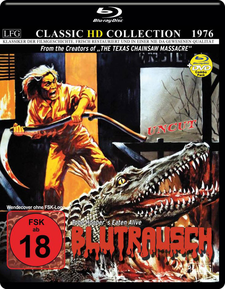 Blutrausch (Eaten Alive) (Blu-Ray+DVD) - Uncut
