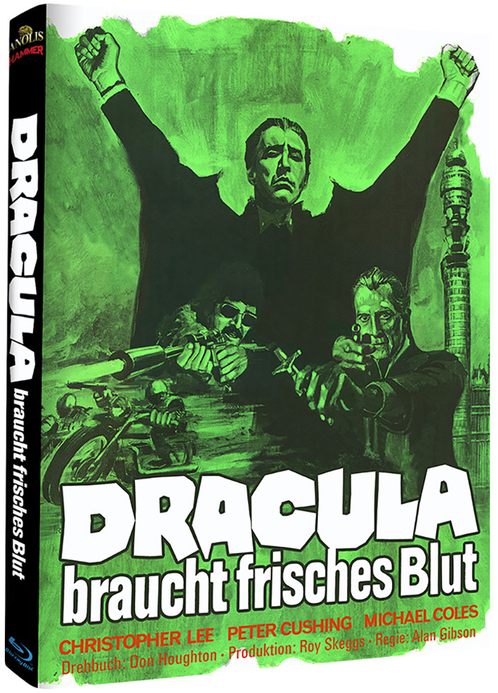 Dracula braucht frisches Blut (Blu-Ray) - Cover B - Mediabook - Limited Edition Dracula braucht frisches Blut (Blu-Ray) - Cover B - Mediabook - Limited Edition