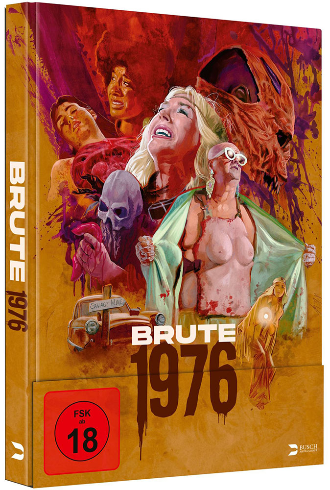 Brute 1976 (Blu-Ray+DVD) - Cover C - Mediabook - Limited Edition
