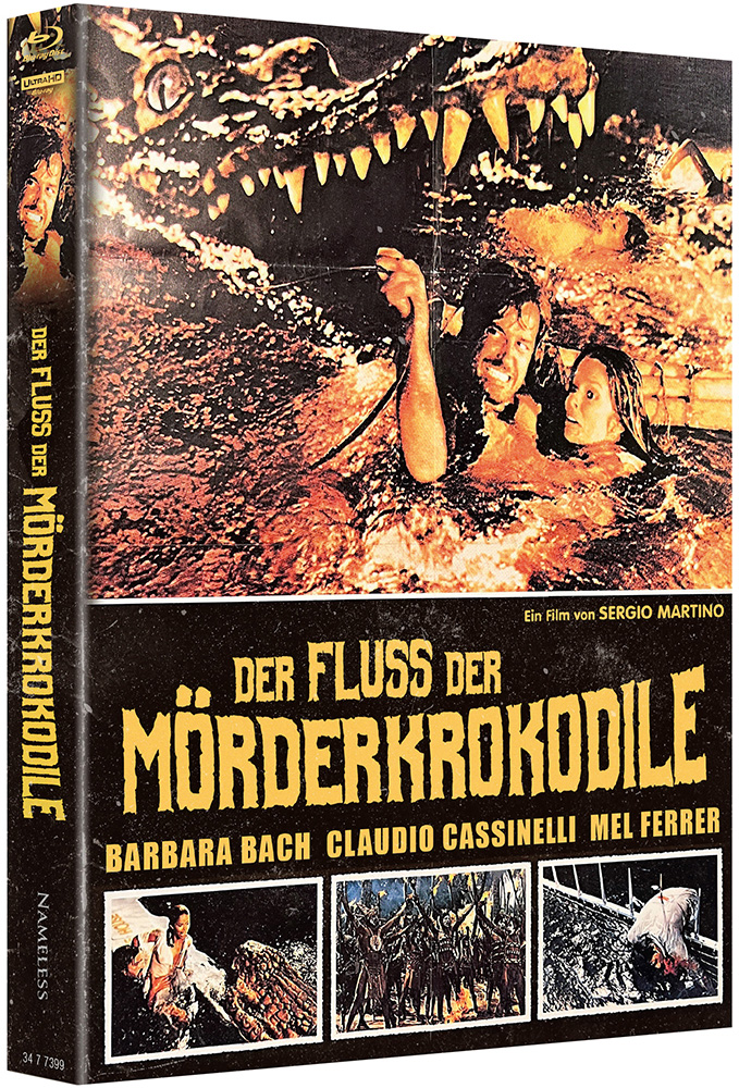 Der Fluss der Mörderkrokodile (4K UHD+Blu-Ray) - Cover D - Mediabook - Limited 555 Edition
