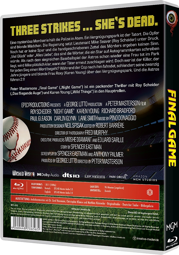 Final Game (Night Game) (Blu-Ray)