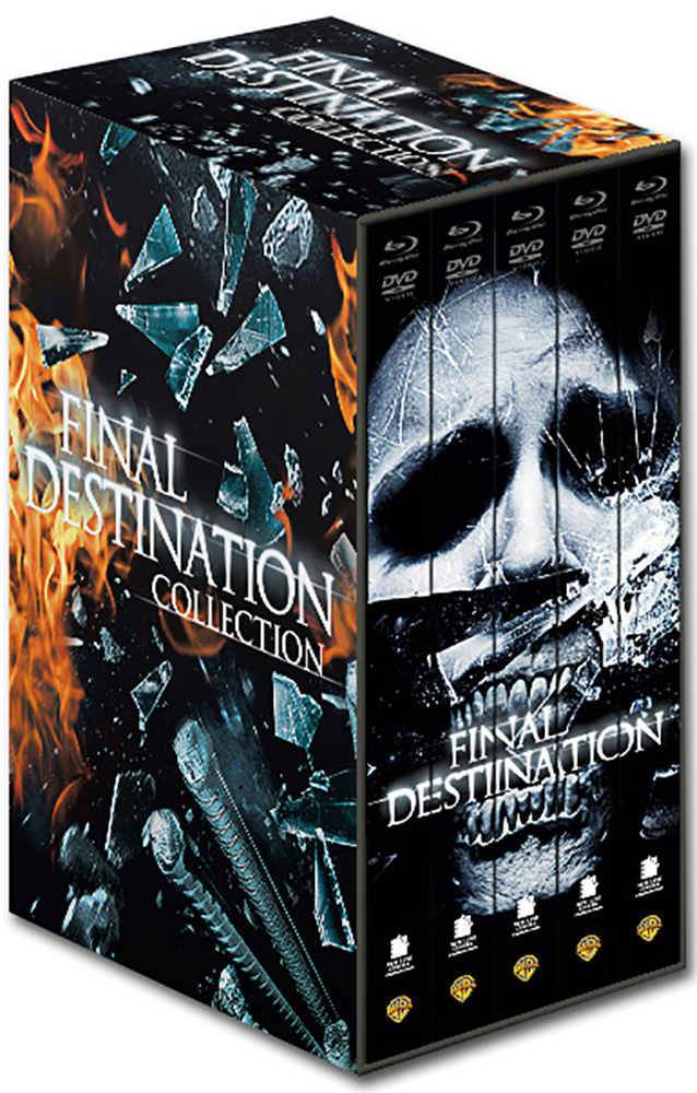 Final Destination 1-5 - Mediabook Schuber Edition - (Blu-Ray+DVD) (10Discs) - Limited 1111 Edition Final Destination 1-5 - Mediabook Schuber Edition - (Blu-Ray+DVD) (10Discs) - Limited 1111 Edition