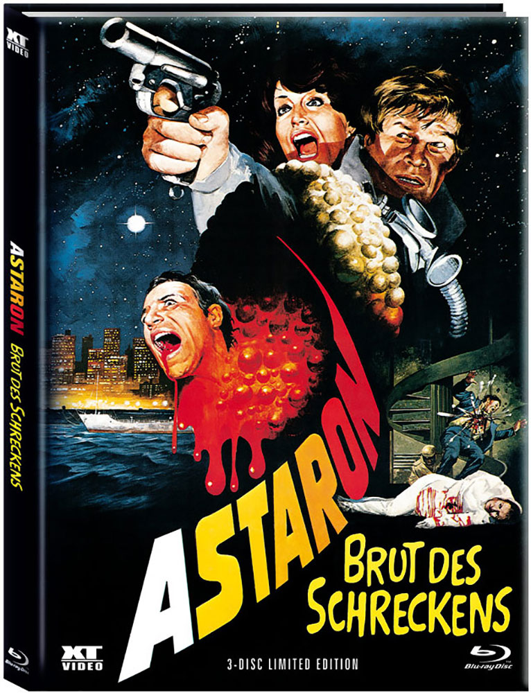 Astaron - Brut des Schreckens (Blu-Ray+2DVD) - Cover A - Mediabook - Limited 333 Edition