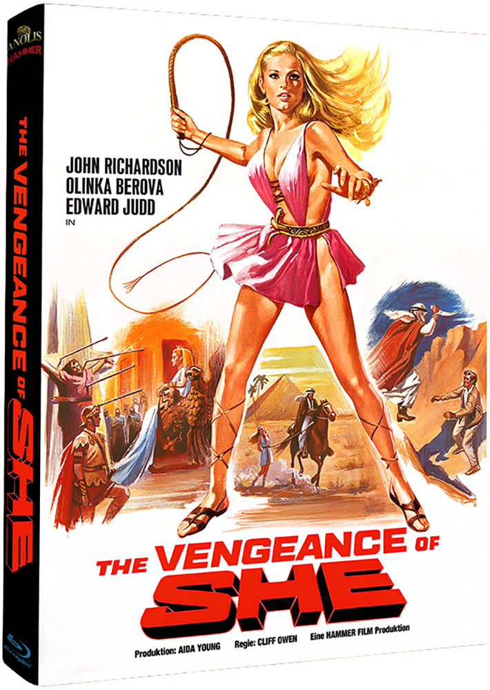 The Vengeance Of She (Blu-Ray) - Cover B - Mediabook - Limited Edition