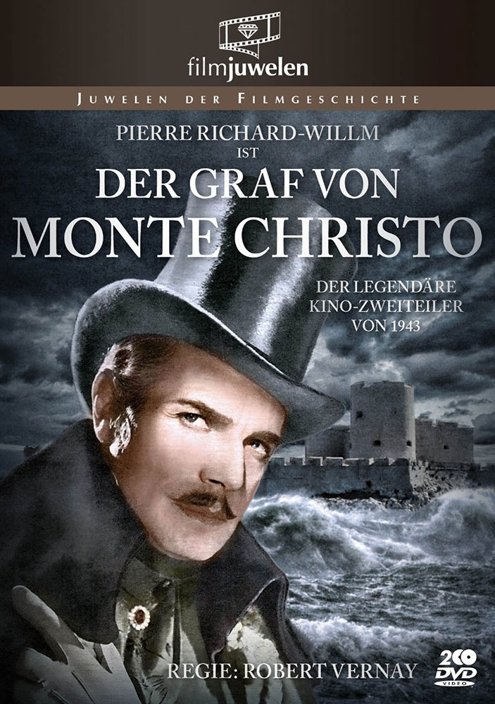 Der Graf von Monte Christo (1943) (2DVD) (s/w) - Der komplette Kino-Zweiteiler