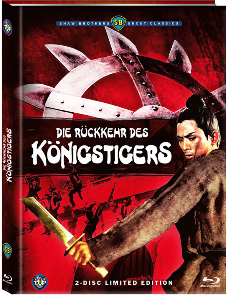 Die Rückkehr des Königstigers (Blu-Ray+DVD) - Cover A - Mediabook - Limited 333 Edition
