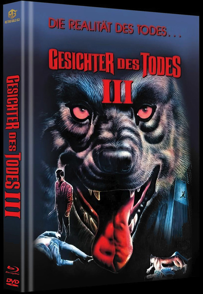 Gesichter des Todes 3 (Blu-Ray+DVD) - Cover A - Mediabook - Limited 333 Edition