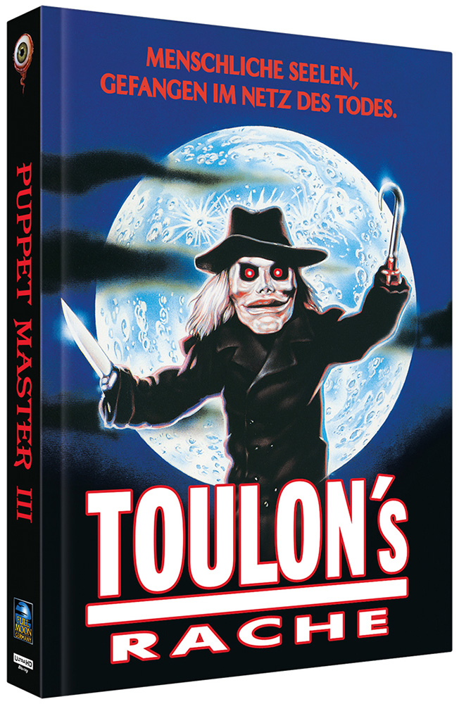 Puppet Master 3 - Toulons Rache - Cover C - Mediabook (4K UHD+Blu-Ray) - Limited 150 Edition