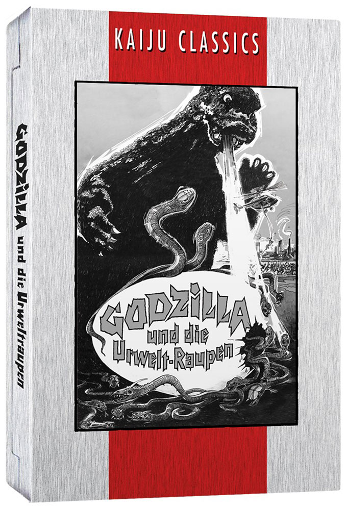 Godzilla und die Urweltraupen (2DVDs) - Metalpak - Kaiju Classics