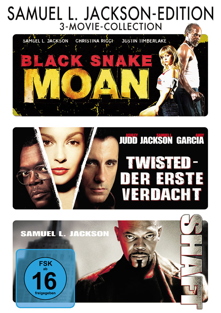 Samuel L. Jackson-Edition (3DVD) (Black Snake Moan, Twisted & Shaft)