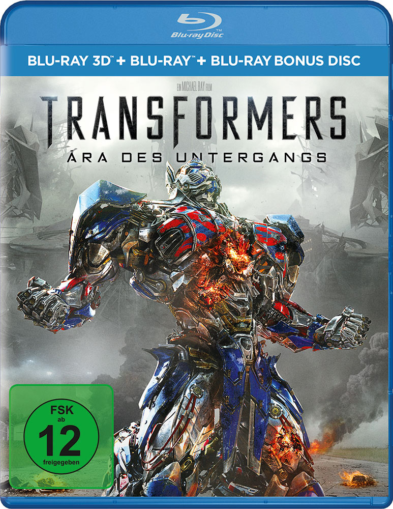 Transformers 4 - Ära des Untergangs (Blu-Ray 3D+2Blu-Ray) (3Discs) - 2D & 3D Version