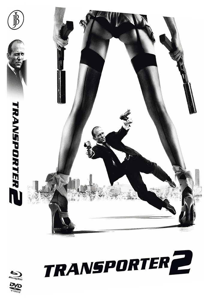 Transporter 2 (Blu-Ray+DVD) - Cover A - Mediabook - Limited 222 Edition