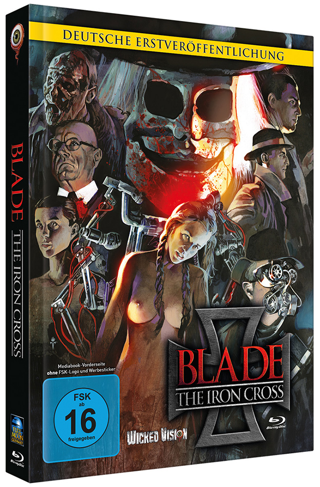 Blade - The Iron Cross (Blu-Ray+DVD) - Cover B - Mediabook - Limited 222 Edition