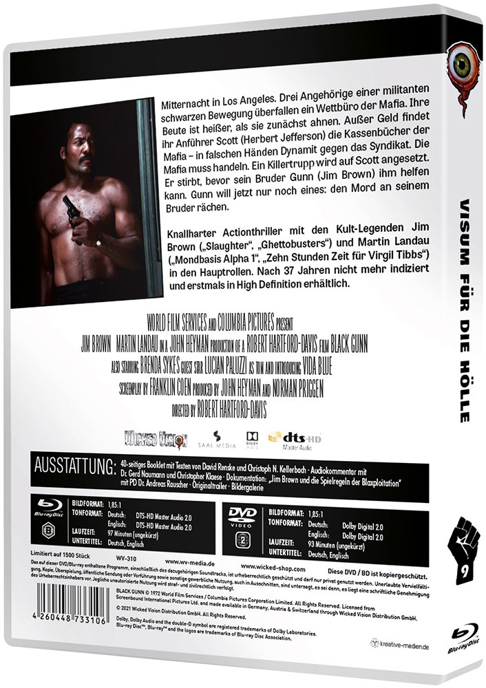 Visum für die Hölle (Blu-Ray+DVD) - Black Cinema Collection #09