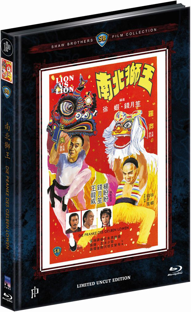 Die Pranke des gelben Löwen (Blu-Ray) - Cover A - Mediabook - Limited 50 Edition
