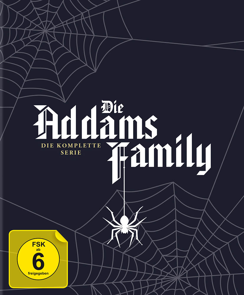 Addams Family - Die komplette Serie (Blu-Ray) (6Discs) - Digipaks mit Schuber