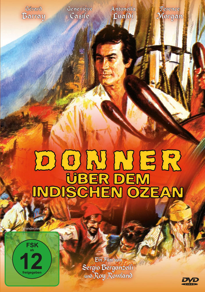 Donner über dem Indischen Ozean