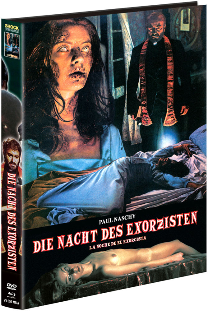 Die Nacht des Exorzisten (Blu-Ray+DVD) - Cover A - Mediabook - Limited 1000 Edition