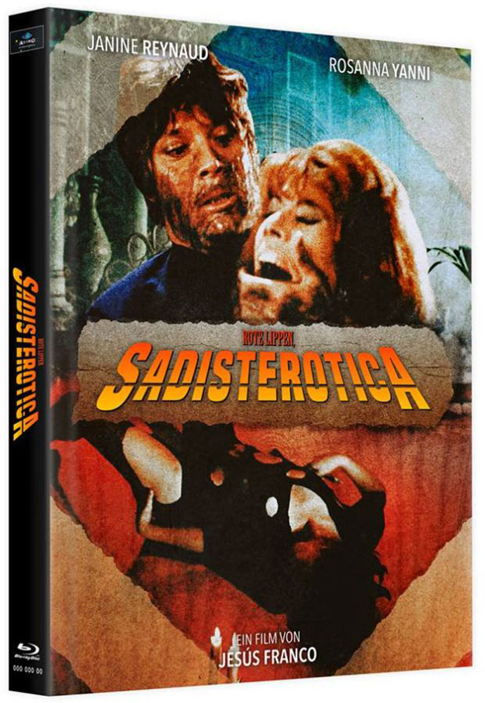 Rote Lippen, Sadisterotica (Blu-Ray) (2Discs) - Cover E - Mediabook - Limited 50 Edition