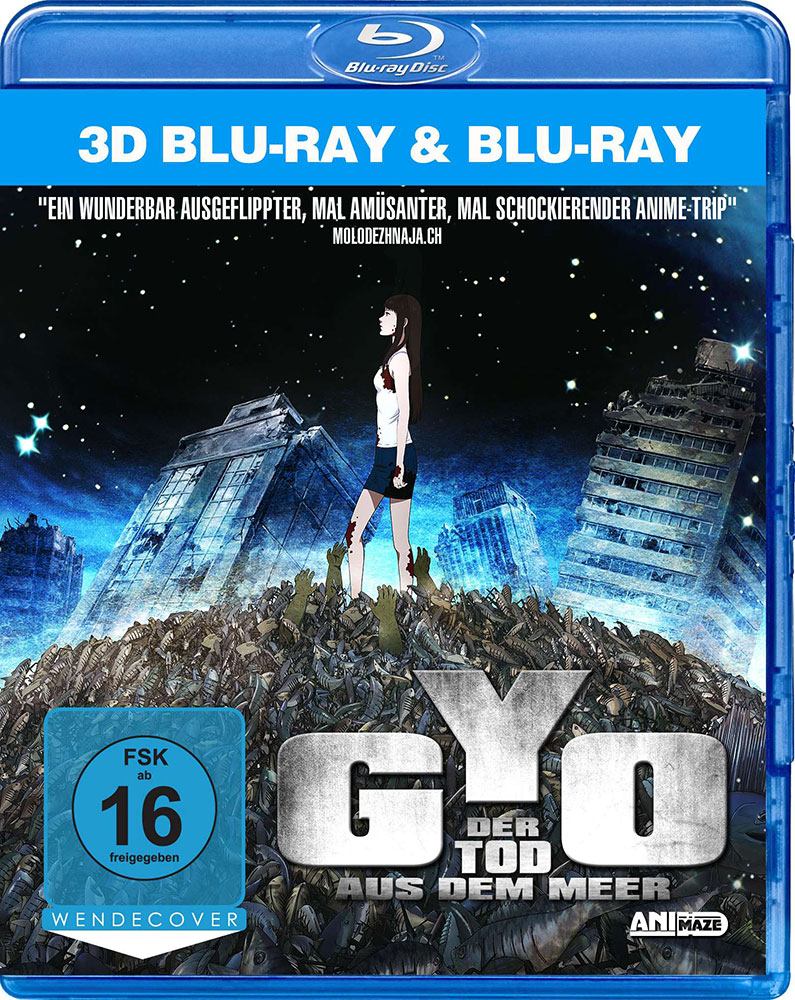 Gyo - Der Tod aus dem Meer (Blu-Ray 3D) - 2D & 3D Version