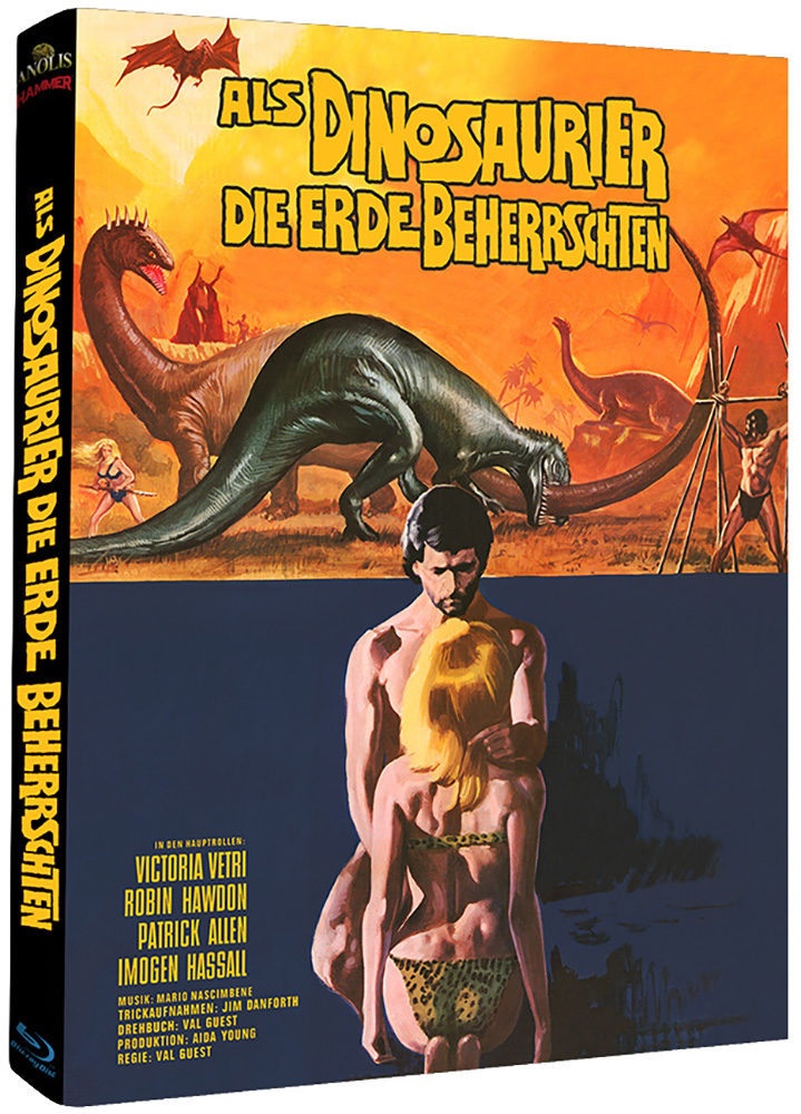 Als Dinosaurier die Erde beherrschten (Blu-Ray) - Cover D - Mediabook - Limited Edition