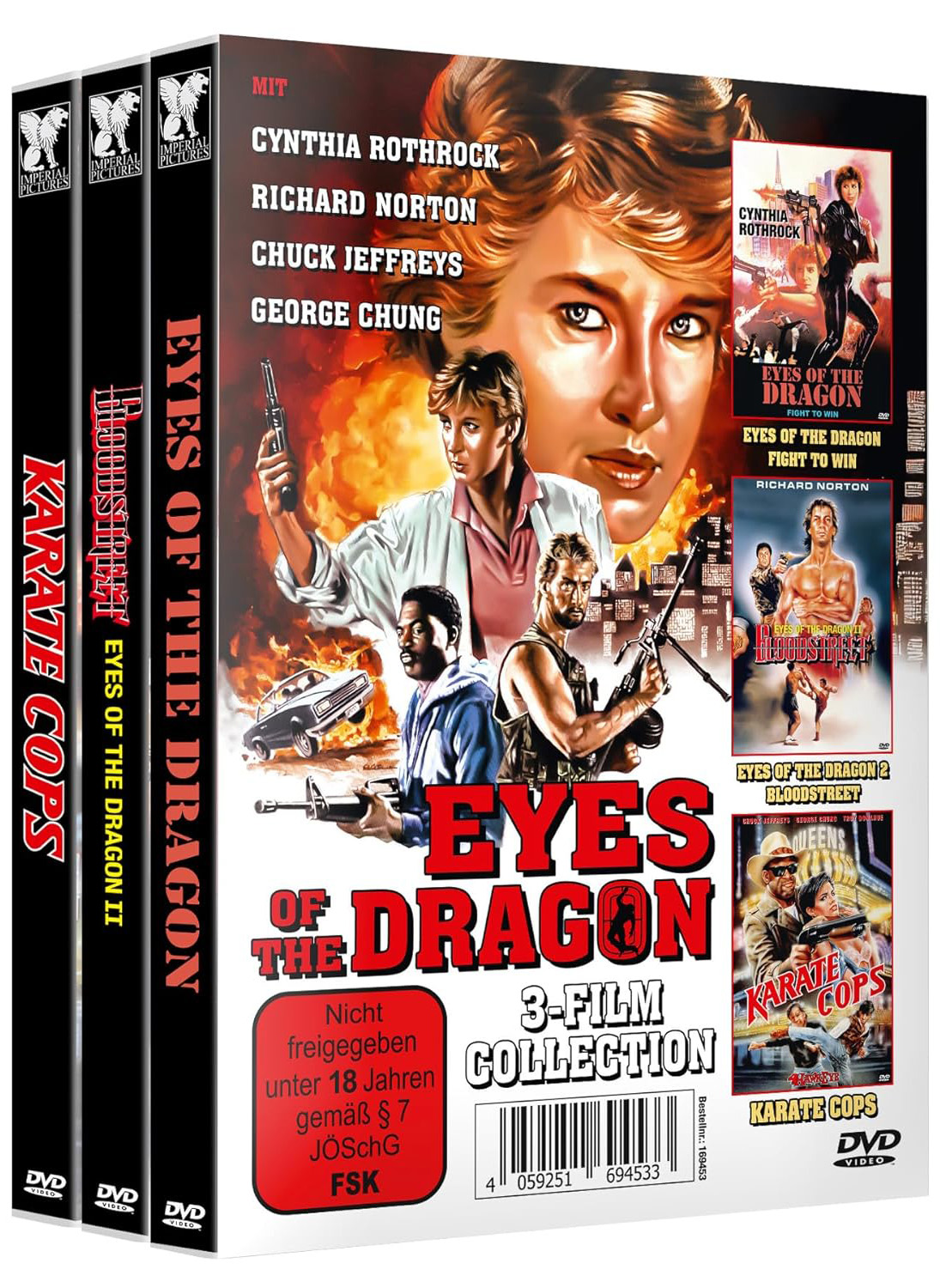 Eyes of the Dragon - 3-Film Collection (3DVD) Eyes of the Dragon - 3-Film Collection (3DVD)