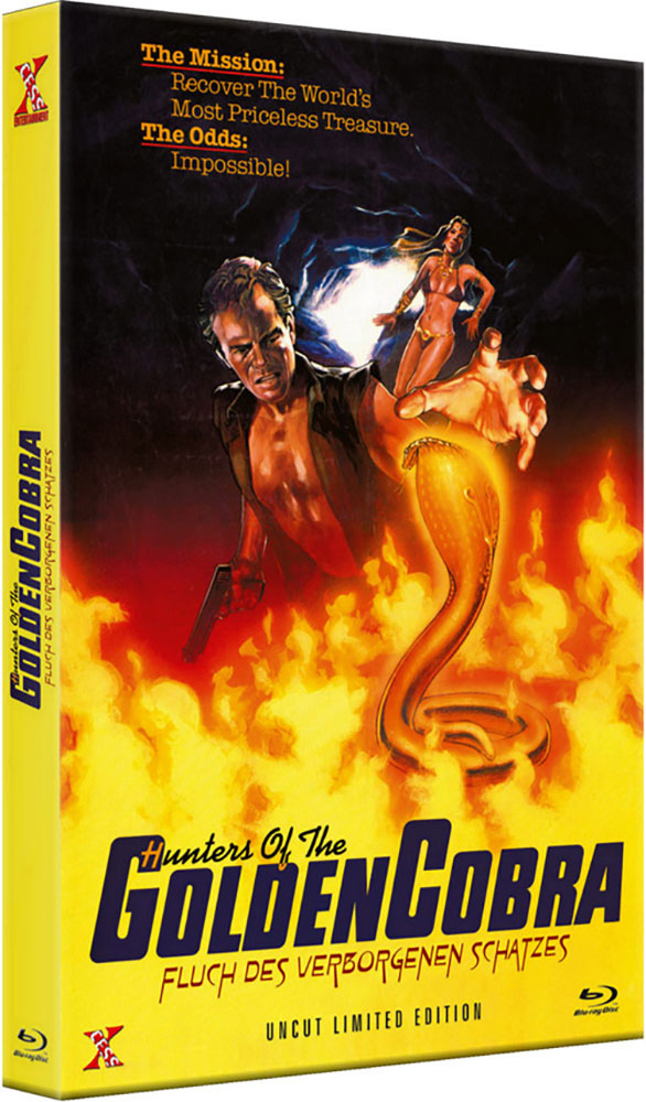 Hunters Of The Golden Cobra (Fluch des verborgenen Schatzes) (Blu-Ray) - große Hartbox - Limited 88 Edition - Uncut