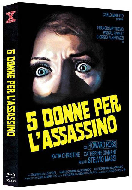 5 Donne per l´Assassino (Day Killer - Pulsschlag des Todes) (Blu-Ray+DVD) - Cover A - Mediabook - Limited 444 Edition - Eurocult Collection #83 5 Donne per l´Assassino (Day Killer - Pulsschlag des Todes) (Blu-Ray+DVD) - Cover A - Mediabook - Limited 444 Edition - Eurocult Collection #83