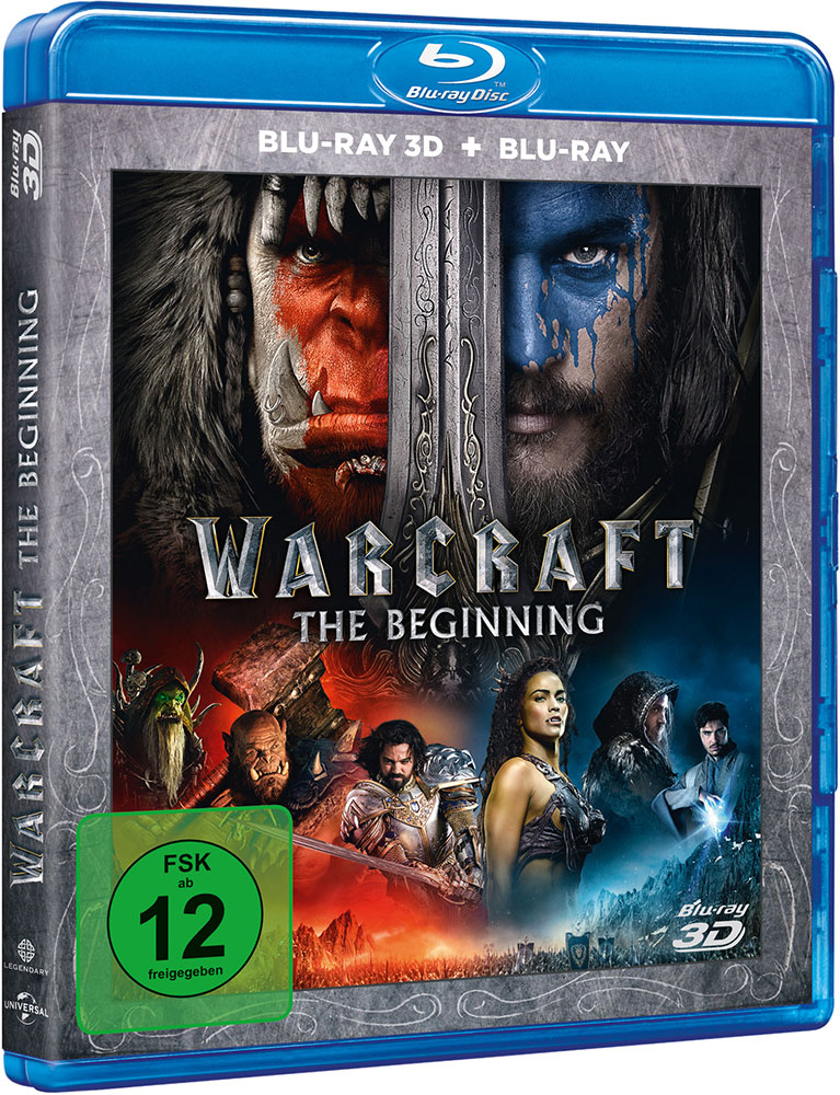 Warcraft: The Beginning (Blu-Ray 3D+Blu-Ray) (2Discs) - 2D & 3D Version