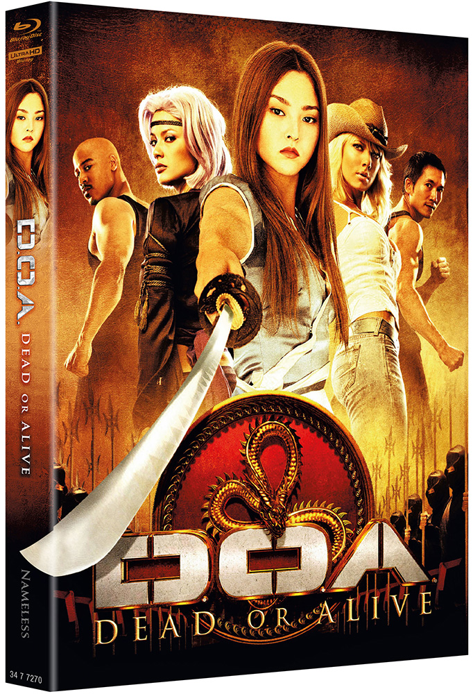 DOA: Dead or Alive (4K UHD+Blu-Ray) - Cover B - Mediabook - Limited 444 Edition