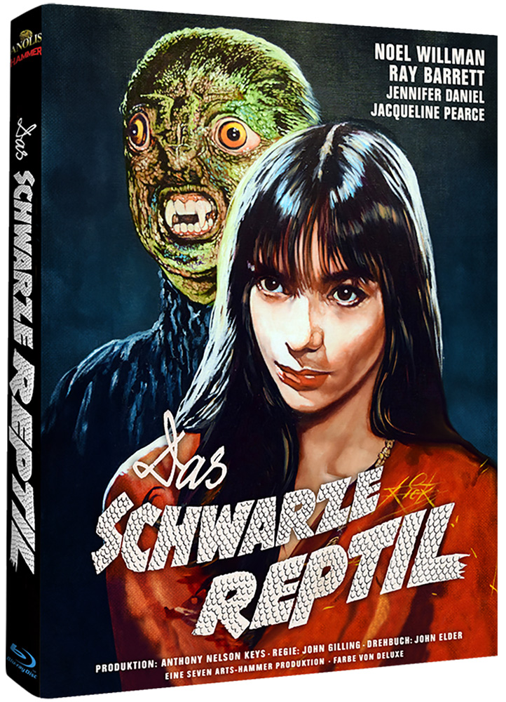 Das schwarze Reptil (Blu-Ray) - Cover C - Mediabook - Limited 222 Edition