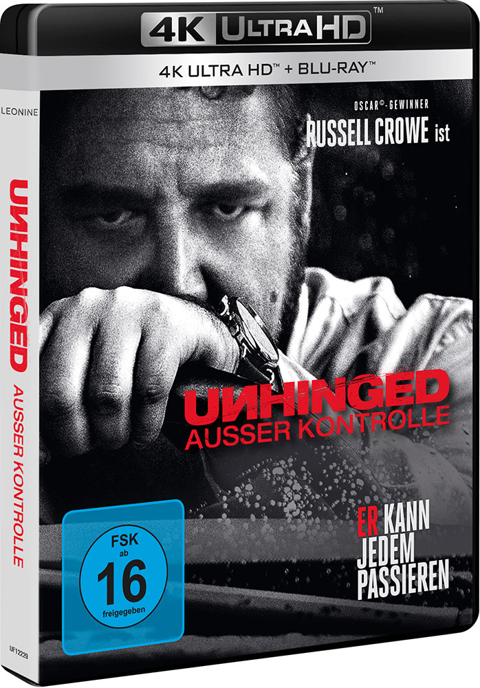 Unhinged - Ausser Kontrolle (4K UHD+Blu-Ray)