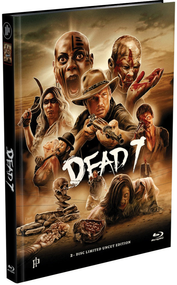 Dead 7 - Sie sind schneller als der Tod - Mediabook (Blu-Ray+DVD) - Limited 500 Edition - Uncut