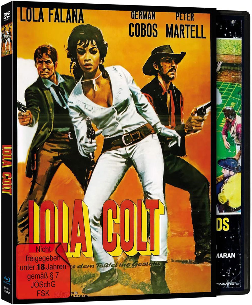 Lola Colt - Sie spuckt dem Teufel ins Gesicht - Cover A (Blu-Ray+DVD) - Limited Deluxe Edition