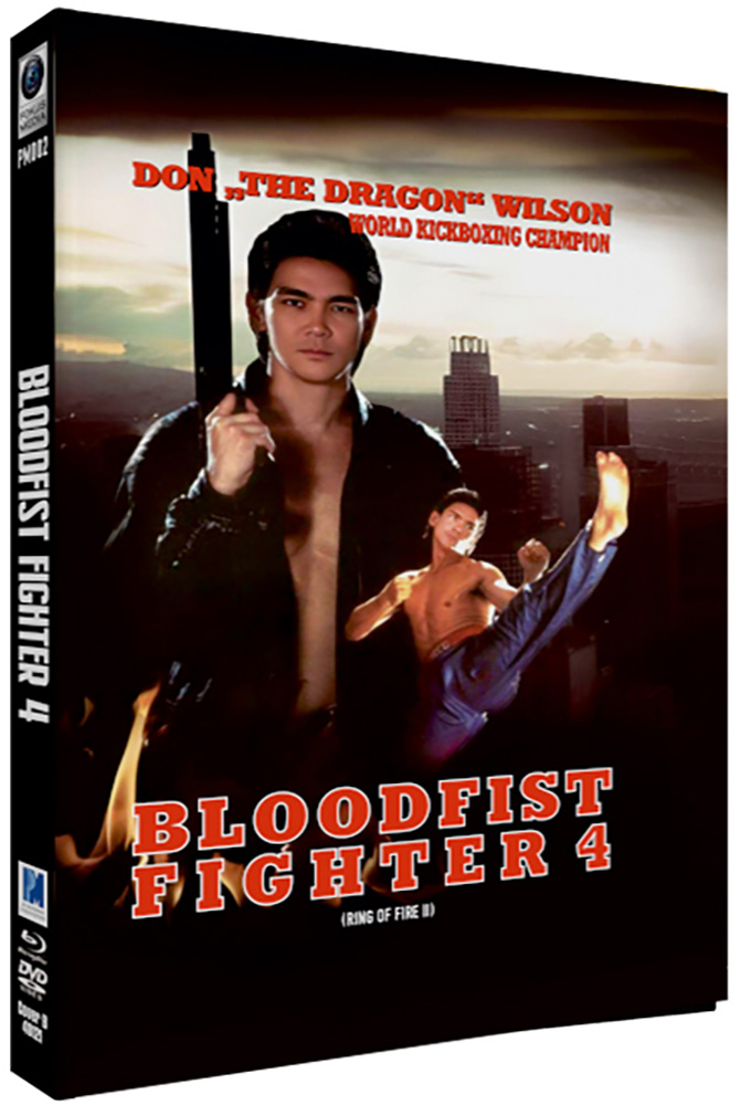 Ring Of Fire 2 - Bloodfist Fighters 4 - Cover B - Mediabook (Blu-Ray+DVD) - Limited 222 Edition
