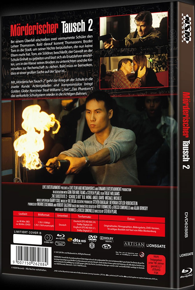 Mörderischer Tausch 2 (Blu-Ray+DVD) - Cover B - Mediabook - Limited 333 Edition - Uncut Mörderischer Tausch 2 (Blu-Ray+DVD) - Cover B - Mediabook - Limited 333 Edition - Uncut