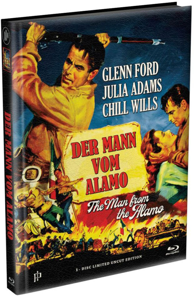 Der Mann vom Alamo (Blu-Ray) - Mediabook (Wattiert) - Limited 149 Edition